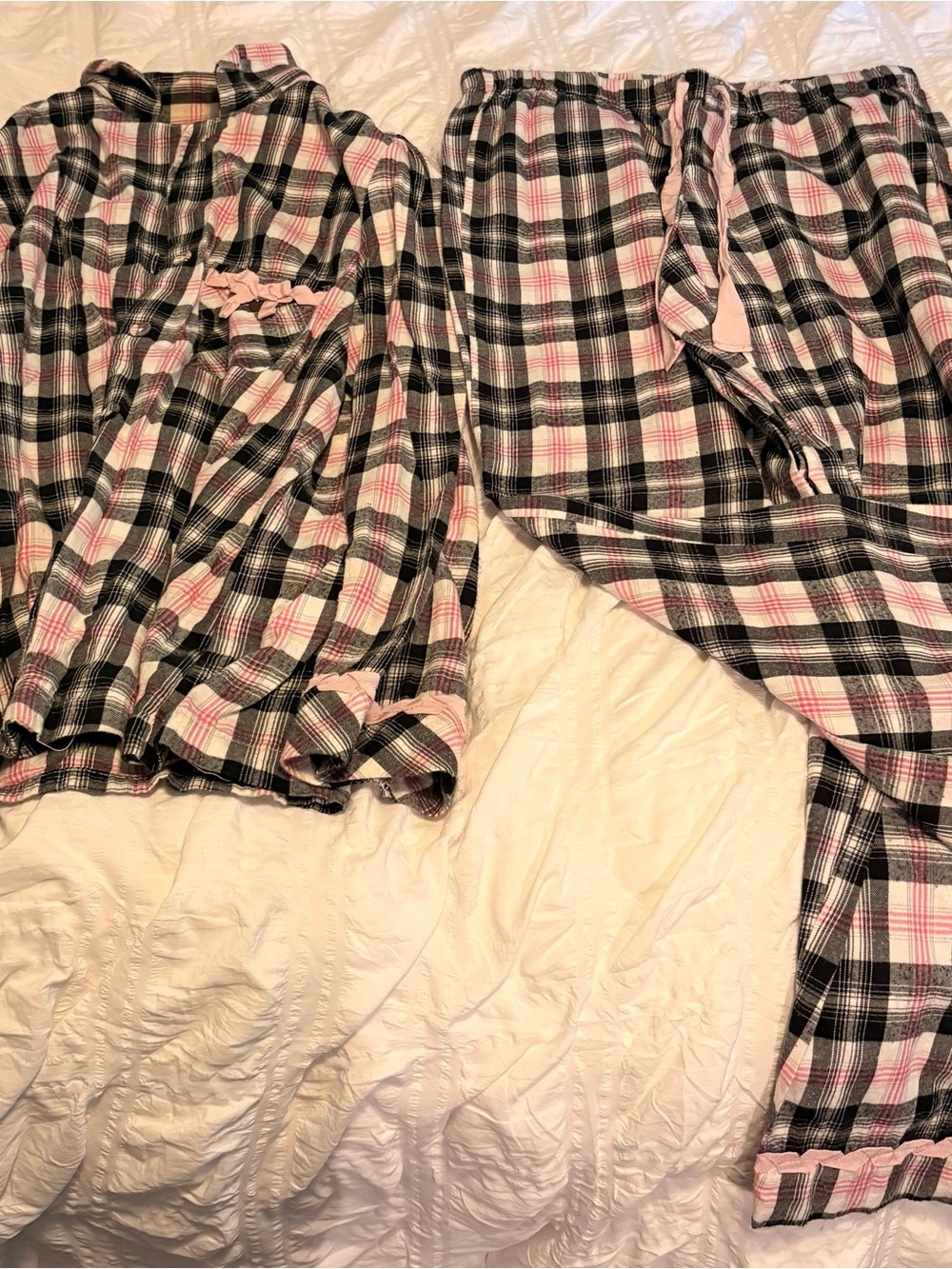 Victoria’s Secret Flannel Pajama Set